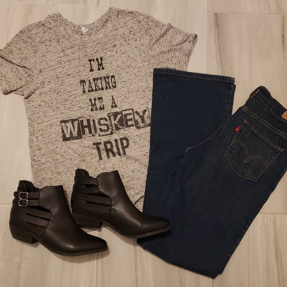 I'm taking a whiskey trip shirt